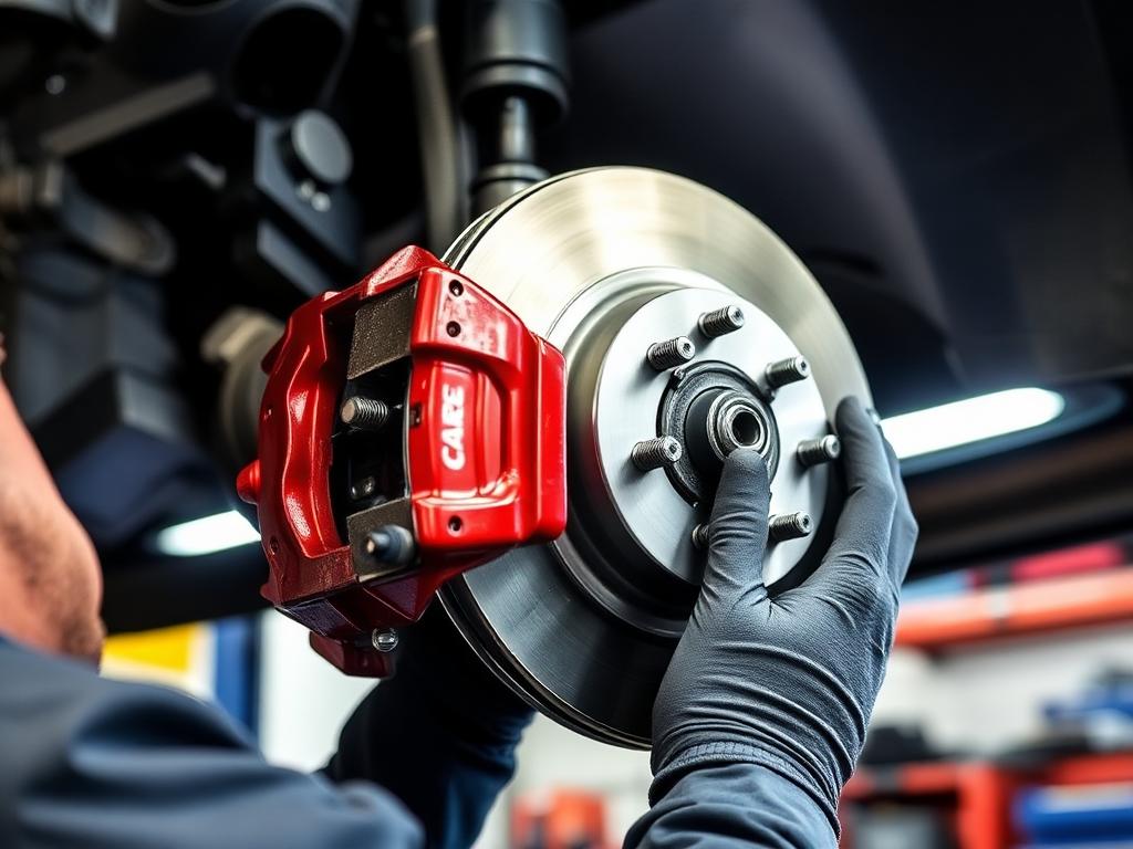 Truck brake repair and rotor service