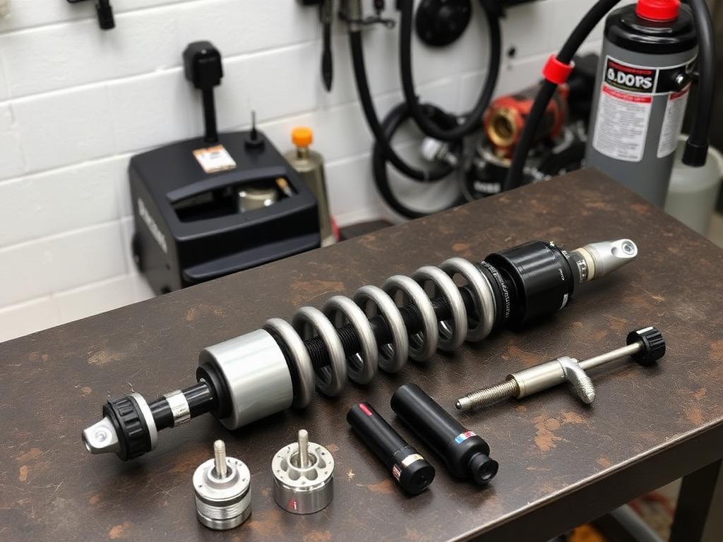 Truck shock rebuild and re-valve service