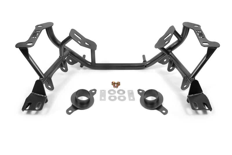 BMR Suspension - BMR 96-04 Ford Mustang K-Member Standard Version w/ Spring Perches - Black Hammertone - KM742H