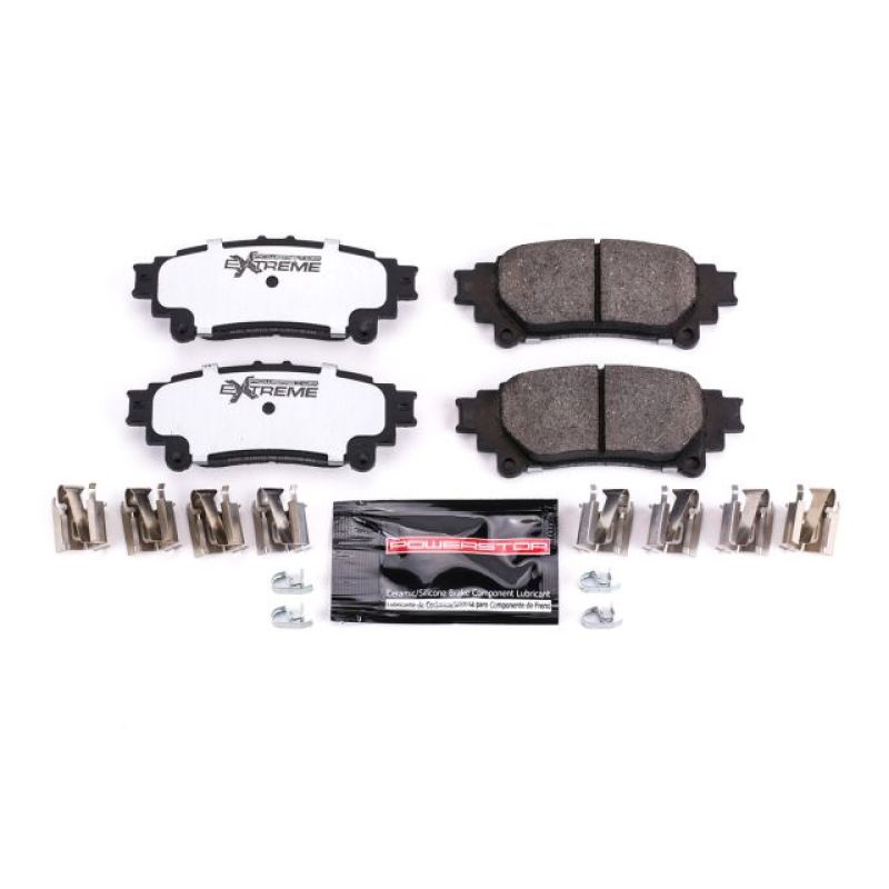 PowerStop - Power Stop 10-15 Lexus RX350 Rear Z36 Truck & Tow Brake Pads w/Hardware - Z36-1391