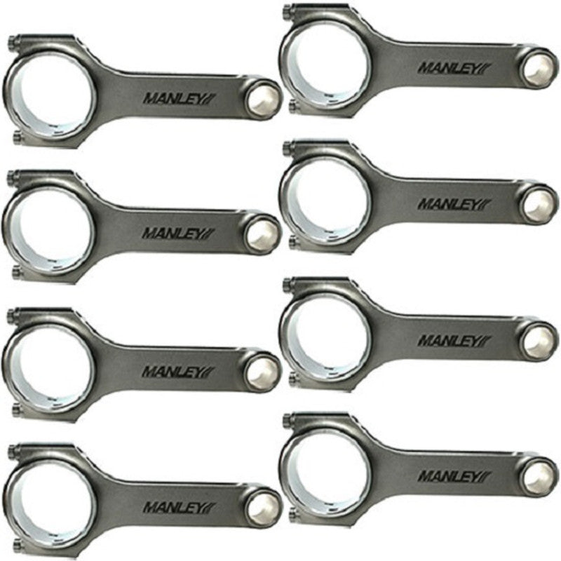 Manley Performance - Manley Ford 7.3L Powerstroke 7.128in Center-to-Center Pro Series I Beam Connecting Rods - 14161-8