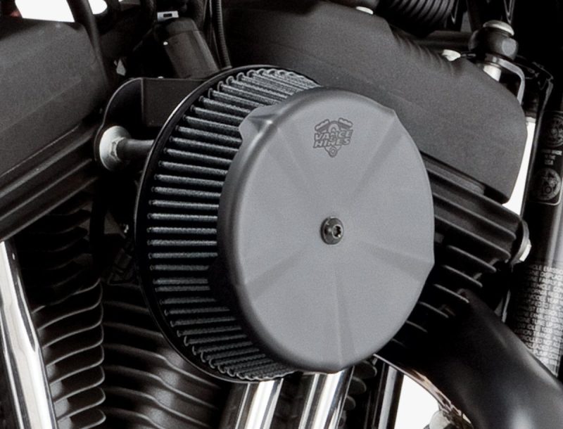 Vance and Hines - Vance & Hines Black Skullcap Intake Cover - 71015