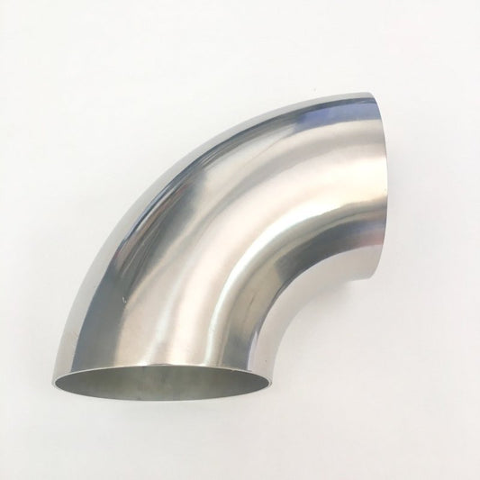 Ticon - Ticon Industries 2.0in Diameter 90 1.1D/2.2in CLR 1mm/.039in Wall Thickness Titanium Elbow - 101-05053-3111