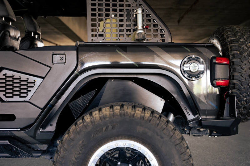 DV8 Offroad - DV8 Offroad 18-23 Jeep Wrangler JL Slim Fender Flares - FDJL-07