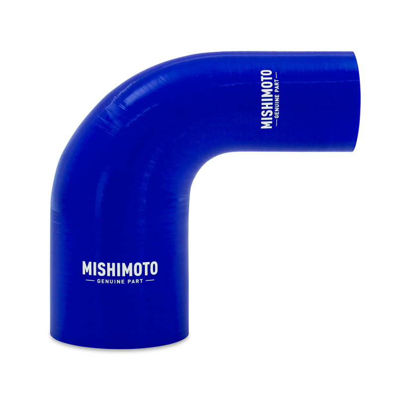 Mishimoto - Mishimoto 90-Degree Silicone Transition Coupler, 2.00-in to 3.00-in, Blue - MMCP-R90-2030BL