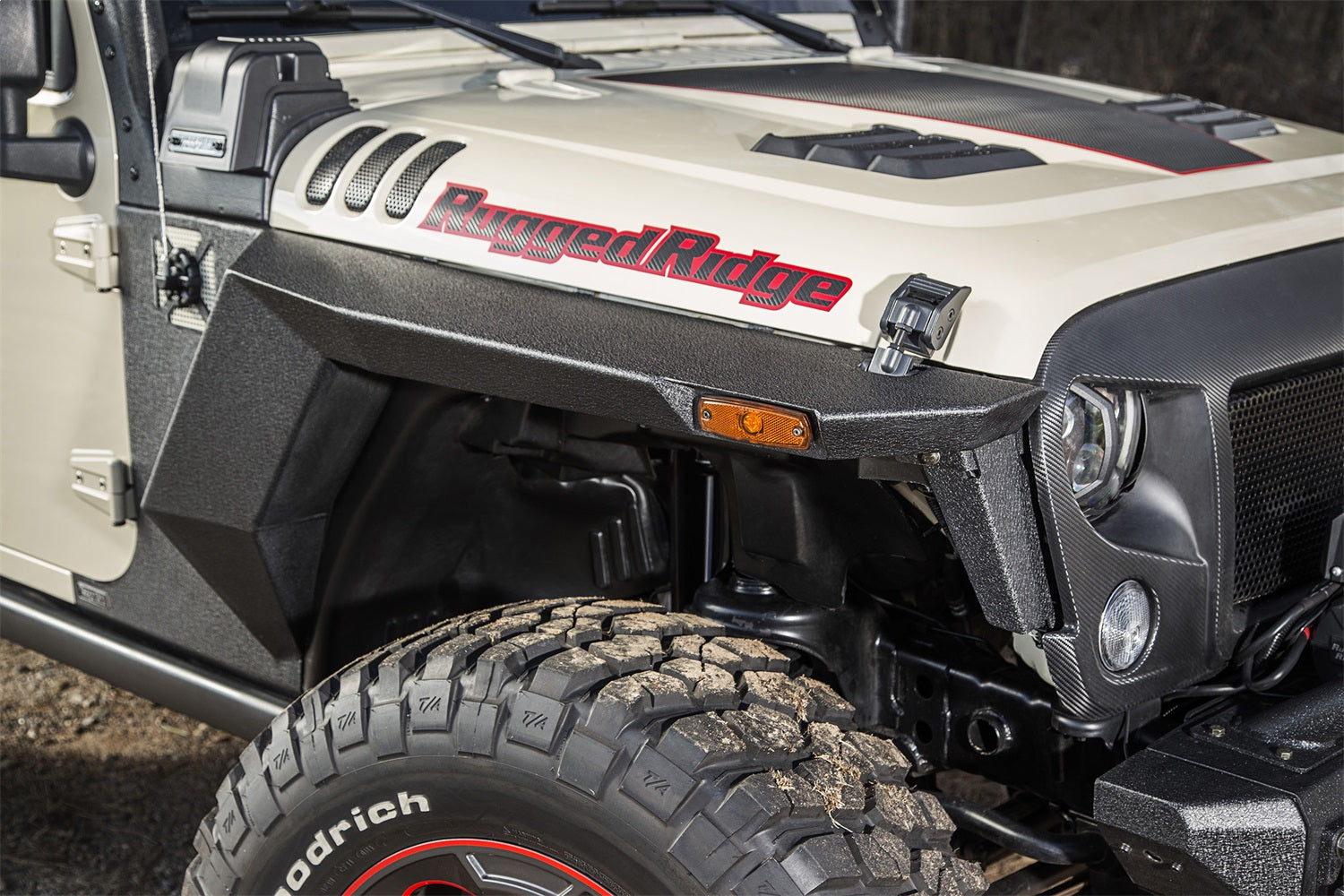 Rugged Ridge - Rugged Ridge XHD Armor Fenders and Liner Kit 07-18 Jeep Wrangler JKU 4-Door - 11615.06 - MST Motorsports