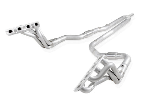 Stainless Works - Stainless Works 2009-16 Dodge Ram 5.7L Headers 1-7/8in Primaries 3in High-Flow Cats Y-Pipe - RAM09HCATY