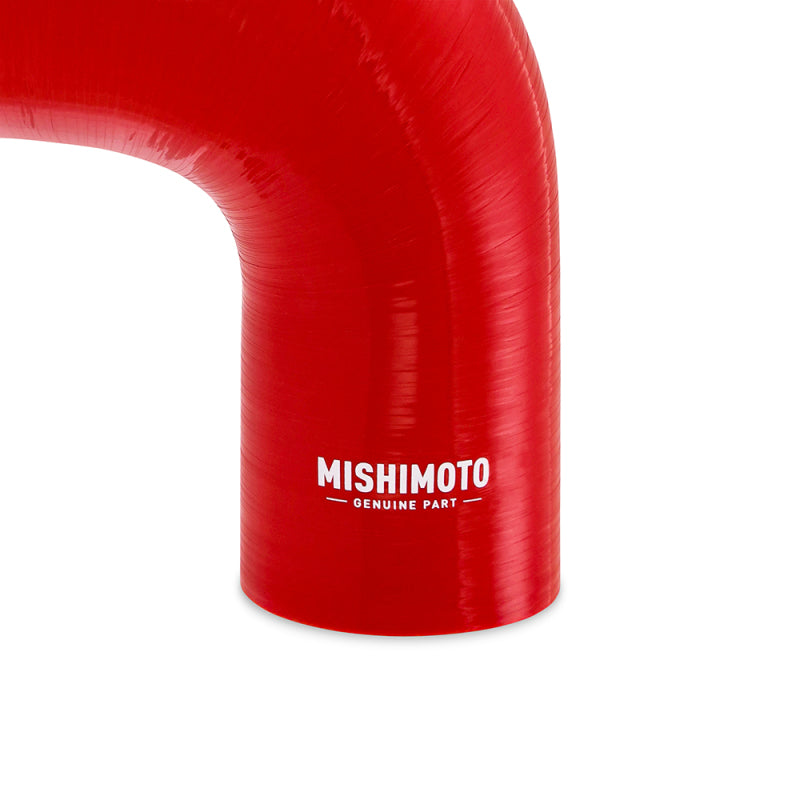 Mishimoto - Mishimoto 90-Degree Silicone Transition Coupler, 2.00-in to 2.25-in, Red - MMCP-R90-20225RD