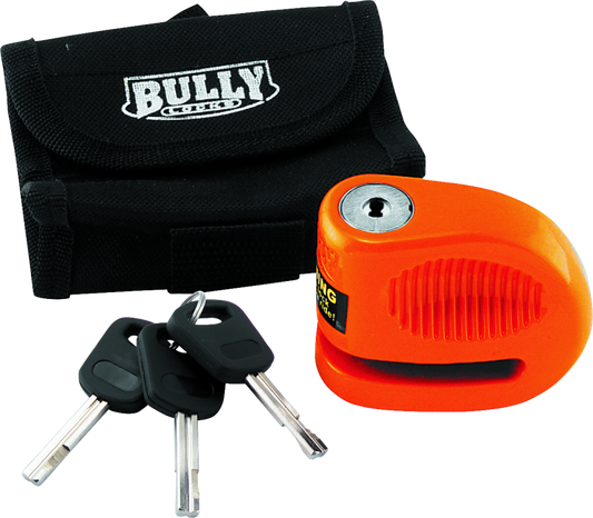 BikeMaster - Bully Lock Disc Orange w/ Pouch - 5.5mm - 132222