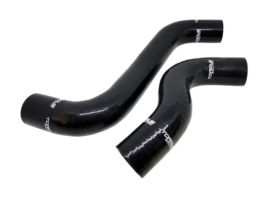 Torque Solution - Torque Solution 2015+ Subaru WRX / 2014+ Forester XT Silicone Radiator Hose Kit - Black - TS-SU-419BK