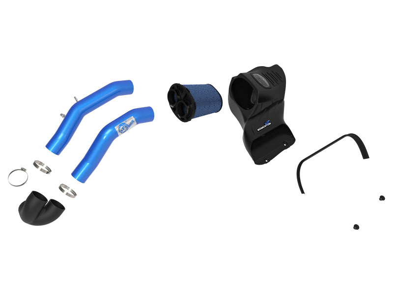 aFe - aFe Momentum XP Cold Air Intake System w/ Pro 5R Media Blue 15-19 Ford F-150 V8-5.0L - 50-30024RL