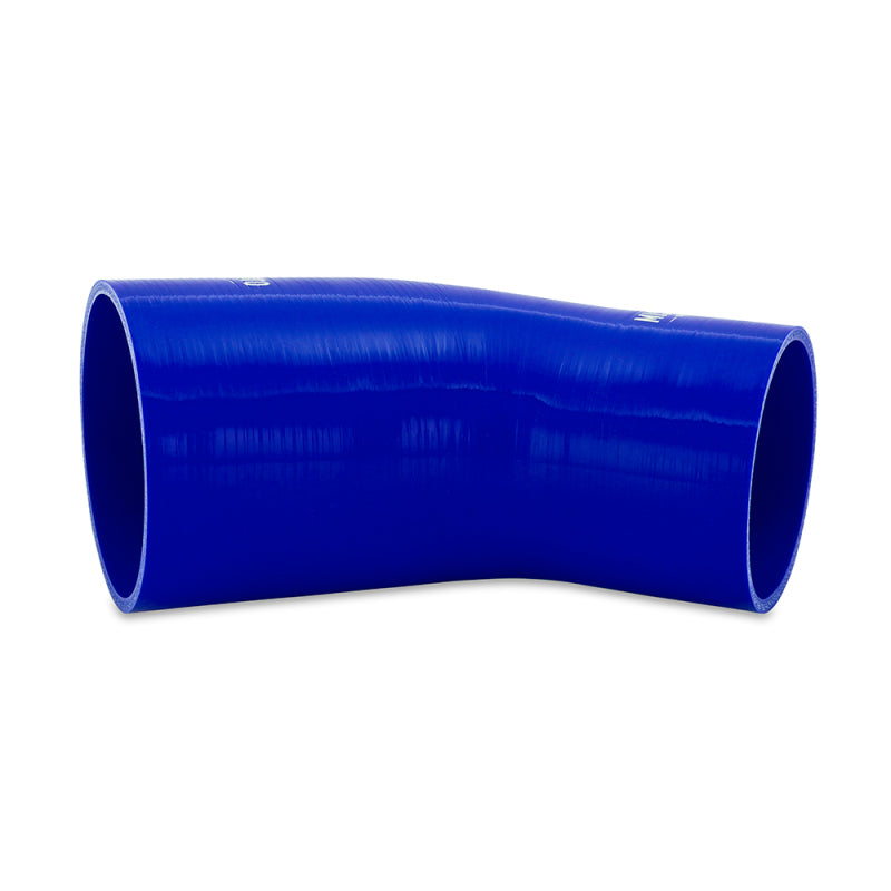 Mishimoto - Mishimoto 45-Degree Silicone Transition Coupler, 3.00-in to 4.00-in, Blue - MMCP-R45-3040BL