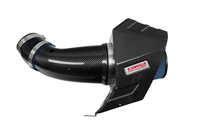 CORSA Performance - Corsa 20-23 Dodge Durango SRT Hellcat Carbon Fiber Air Intake w/ MaxFlow 5 Oil Filter - 44011