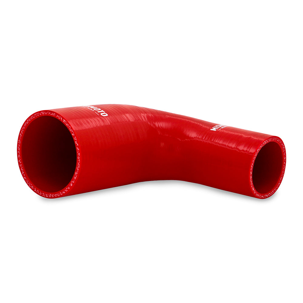 Mishimoto - Mishimoto 90-Degree Silicone Transition Coupler, 2.00-in to 3.00-in, Red - MMCP-R90-2030RD