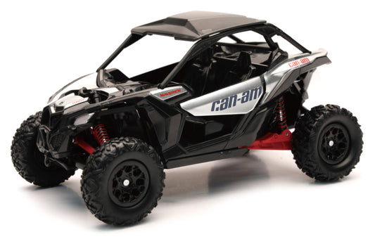 New Ray Toys - New Ray Toys Can-AM Maverick X3 (Hyper Silver/Red)/ Scale - 1:18 - 58193A