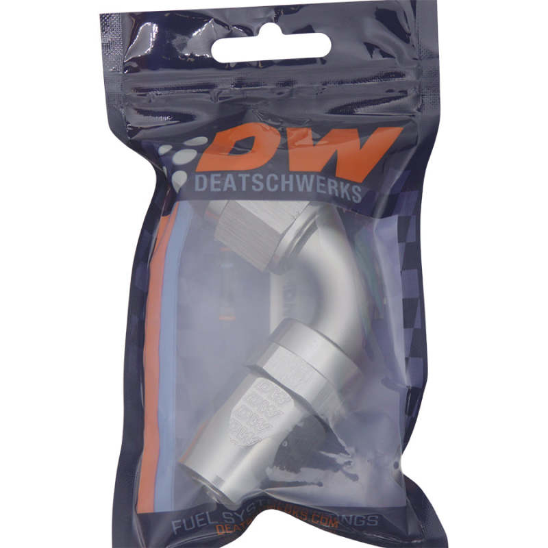 DeatschWerks - DeatschWerks 10AN Female Swivel 90-Degree Hose End CPE - 6-02-0811