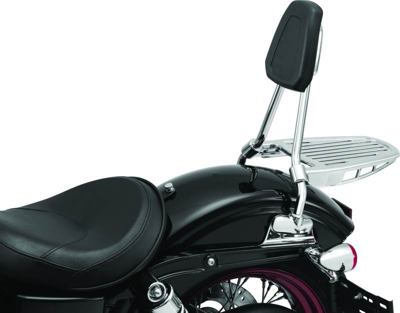 Kuryakyn - Kuryakyn Luggage Rack Sissy Bar Chrome - 6580