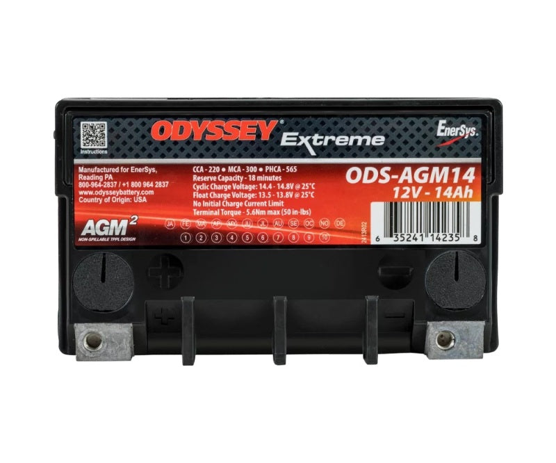 Odyssey Battery - Odyssey Battery Powersport Extreme AGM Battery - ODS-AGM14