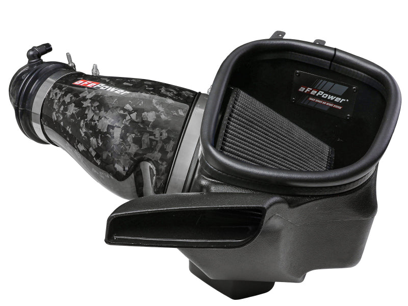 aFe - aFe 2021 Dodge Durango SRT Hellcat Track Series Carbon Fiber Cold Air Intake System w/ Pro 5R Filter - 57-10028K