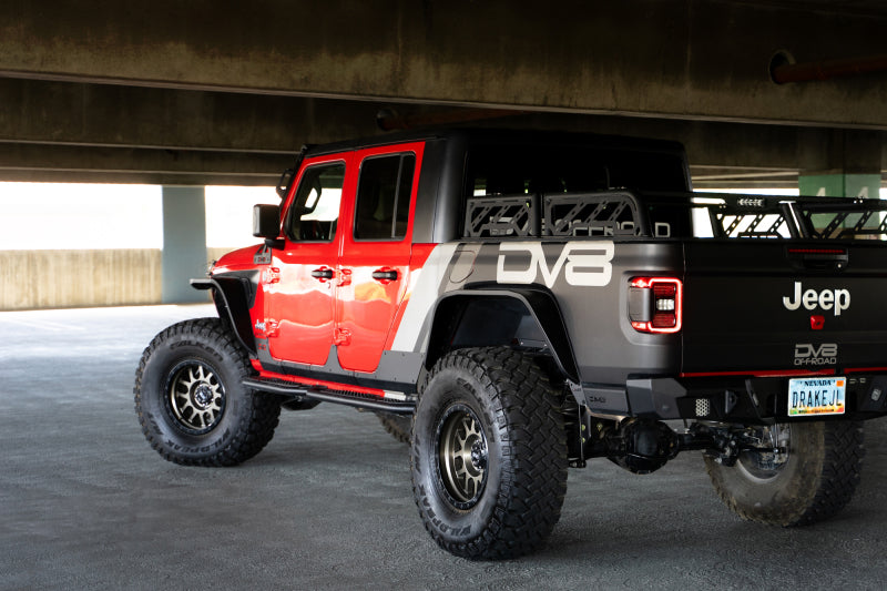 DV8 Offroad - DV8 Offroad 20-23 Jeep Gladiator JT Slim Fender Flares - FDGL-07