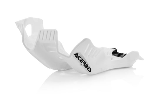 Acerbis - Acerbis 19-22 KTM/Husqvarna/GasGas 250-300 SX/TC/TX/XC/TX/XC/MC/EX Skid Plate - White/Black - 2736361035