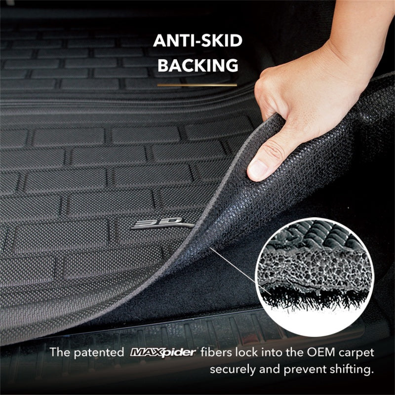 3D MAXpider - 3D MAXpider 2020-2022 Ford Explorer Kagu Cargo Liner - Black - M1FR1301309