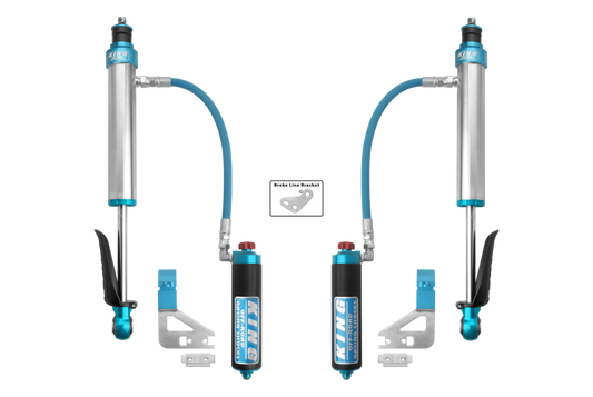 King Shocks - King Shocks 2022+ Toyota Tundra Rear 2.5 Dia Remote Reservoir Coilover & Adjuster (Pair) - 25001-397A