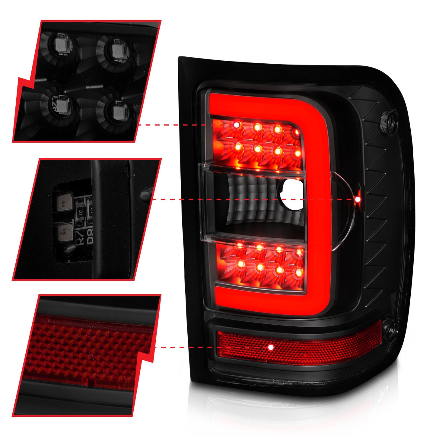 ANZO - Tail Light Assembly - 311391 - MST Motorsports