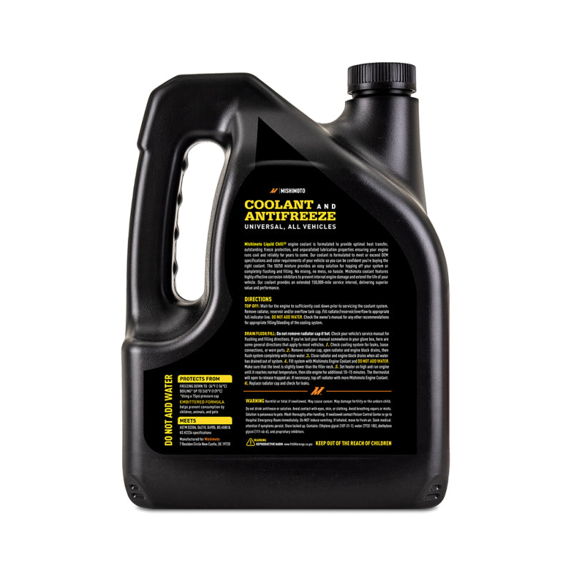 Mishimoto - Mishimoto Liquid Chill EG Coolant, Universal, Yellow - MMRA-LC-EG-YW