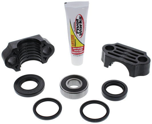 Pivot Works - Pivot Works 10-11 Yamaha YFM350 Grizzly IRS PW Steering Stem Bearing Kit - PWSSK-Y09-000