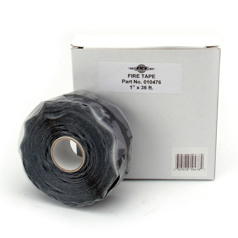 DEI - DEI Fire Tape 1in x 36ft Roll - Self Vulcanizing Tape - Black - 10476