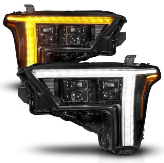 ANZO - ANZO 22-24 Toyota Tundra (w/Factory LED Refl.) Z-Series Full LED Proj Headlights - Driver Side ONLY - 111599X-L