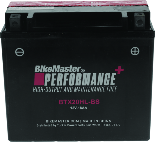 Bike Master - BikeMaster BTX20HL-BS Battery - 781322