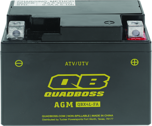 QuadBoss - QuadBoss 02-06 Can-Am DS 50 Maintenance-Free AGM Battery - 401375