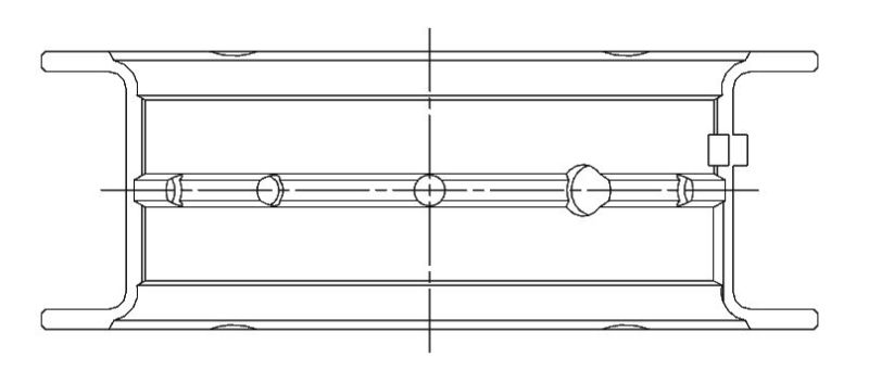 ACL - ACL Nissan RB26DETT Standard Size High Performance w/ Extra Oil Clearance Main Bearing Set - 7M2428HX-STD