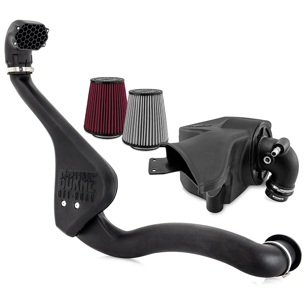 Mishimoto - Performance Intake and Snorkel Bundle, Fits Ford Ranger 2.3L EcoBoost 2019+, Dry - MMB-RGR-19DW