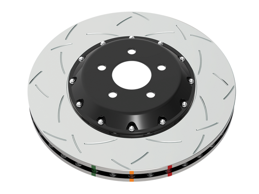 DBA - DBA 11-17 Jeep Grand Cherokee Trackhawk (6.2L V8) 5000 Series T3 Slotted KP Brake Rotor - w/Nas Nuts - 53919.1S - MST Motorsports