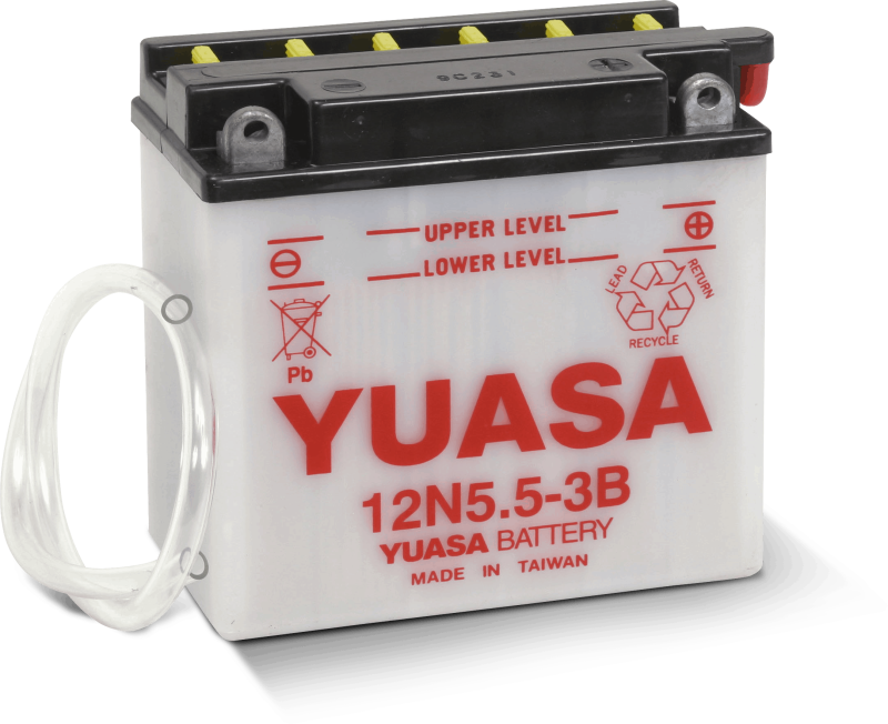 Yuasa Battery - Yuasa 12N5.5-3B Conventional 12 Volt Battery - YUAM2255B