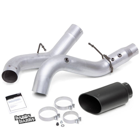 Banks Power - Monster Exhaust System, 5-inch Single Exit, Chrome SideKick Tip - 48997-B