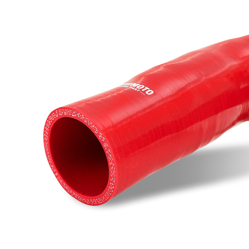 Mishimoto - Silicone Intake J-Tube, Fits Polaris RZR XP Turbo 2016+, Red - MMHOSE-RZR-16AIRD