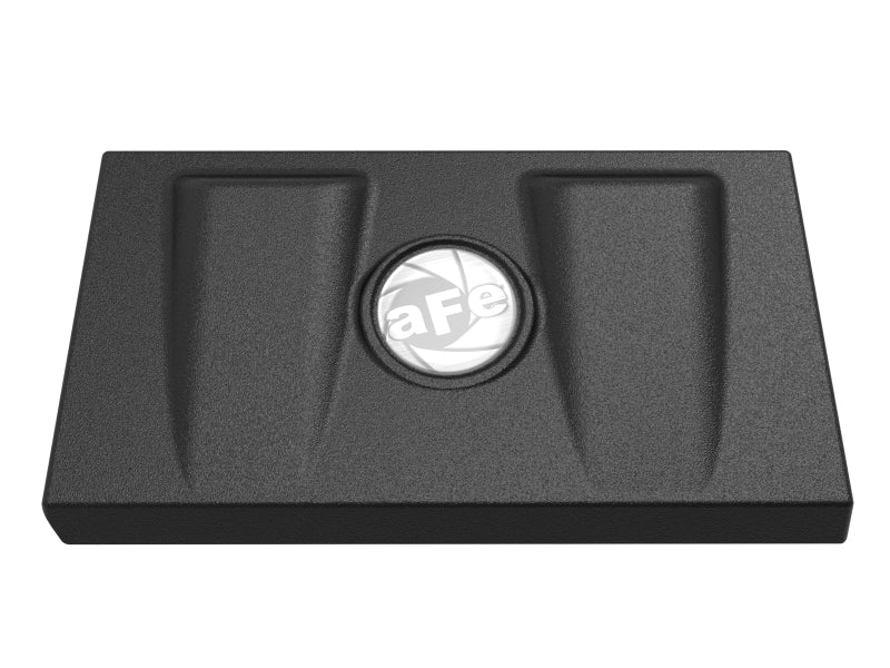 aFe - aFe Rapid Induction Intake System Cover, Black, 19-20 Ford Edge Ecoboost V6 2.7L (tt) - 52-10003C