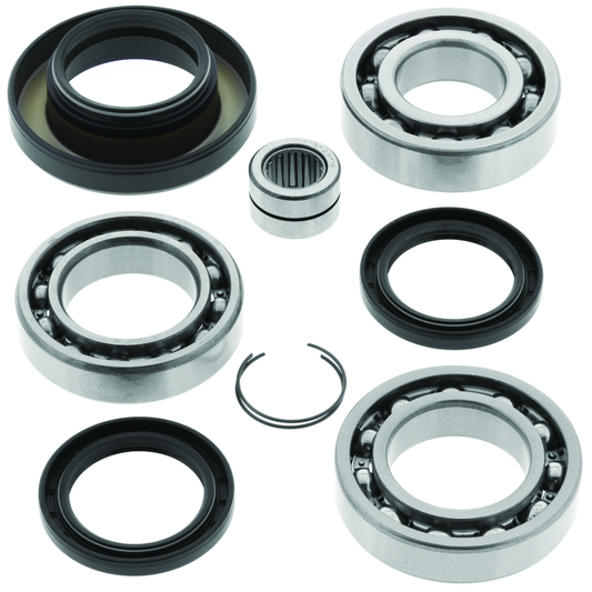 QuadBoss - QuadBoss 05-14 Honda TRX500FA FourTrax Foreman Rubicon 4x4 AT (02) Rear Diff Bearing & Seal Kit - 413023