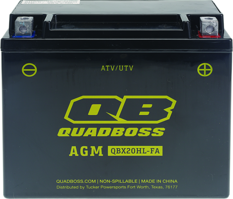 QuadBoss - QuadBoss Maintenance-Free AGM Battery QBX20HL-FA - 401385