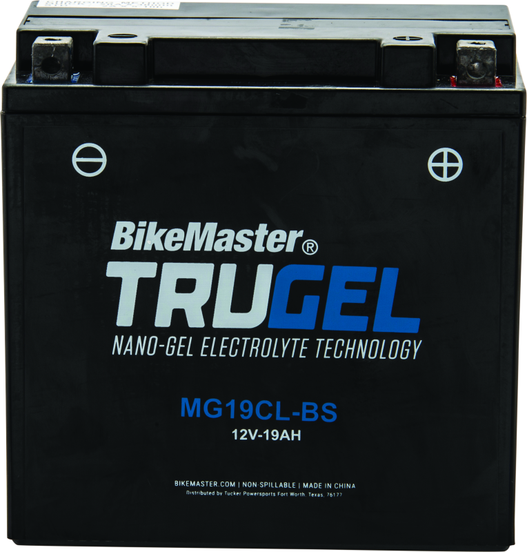 BikeMaster - BikeMaster Trugel Battery MG19CL-BS - 780522