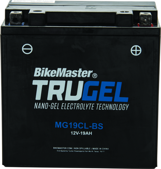 BikeMaster - BikeMaster Trugel Battery MG19CL-BS - 780522