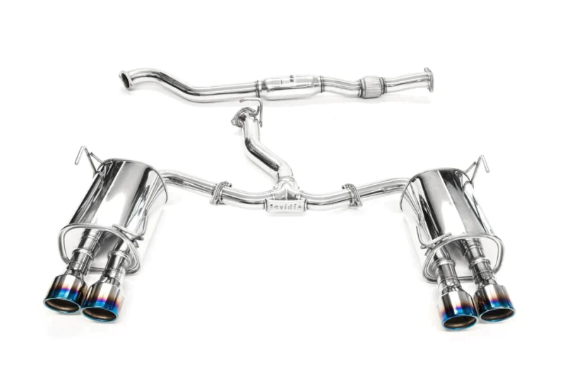 Invidia - Invidia 2022+ Subaru WRX Q300 Rolled Titanium Tip Cat-Back Exhaust - HS22WRXG3T