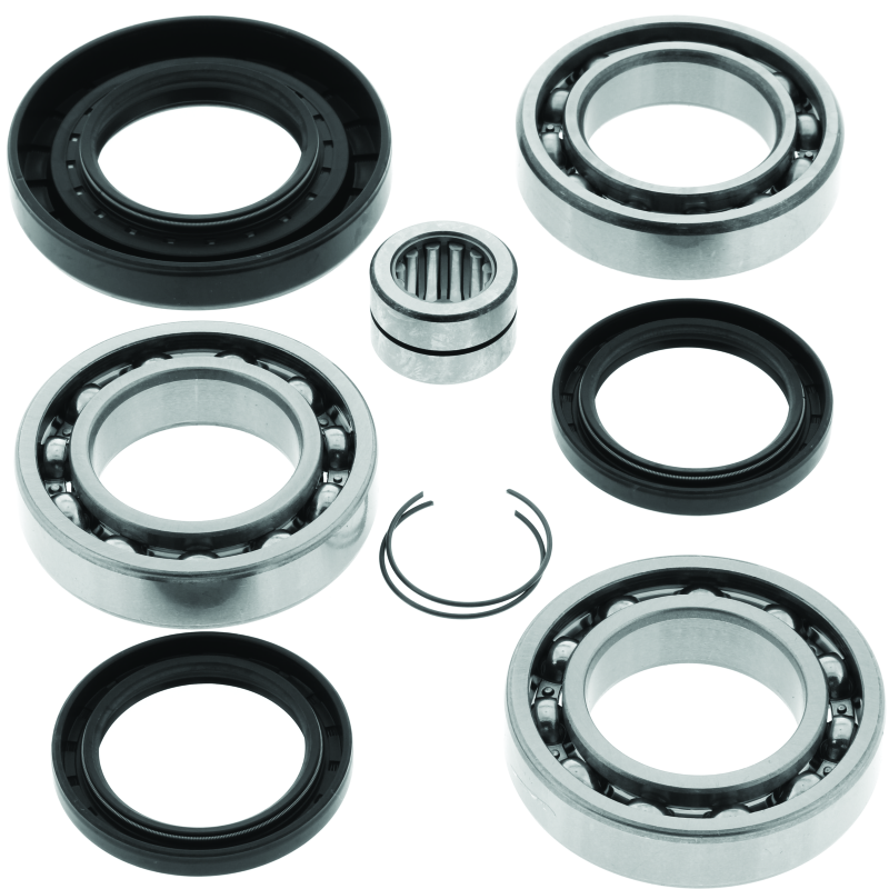 QuadBoss - QuadBoss 14-21 Honda TRX420FA1 FourTrax Rancher 4x4 AT DCT Rear Differential Bearing & Seal Kit - 414287