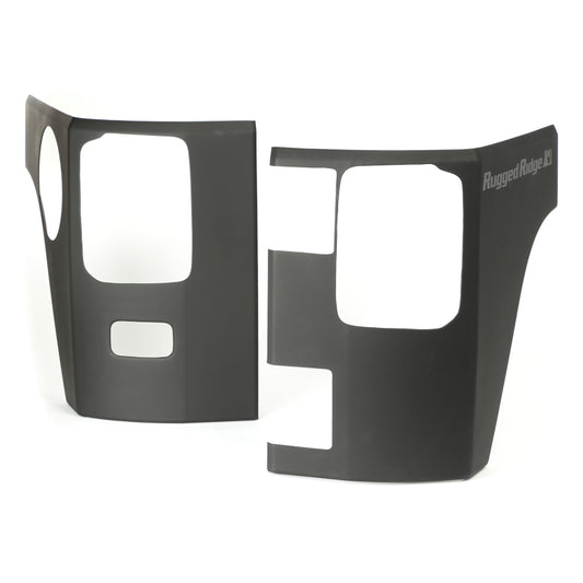 Rugged Ridge - Rugged Ridge Rear Corner Kit Body Armor 2-Door 7-18 Jeep Wrangler - 11651.07