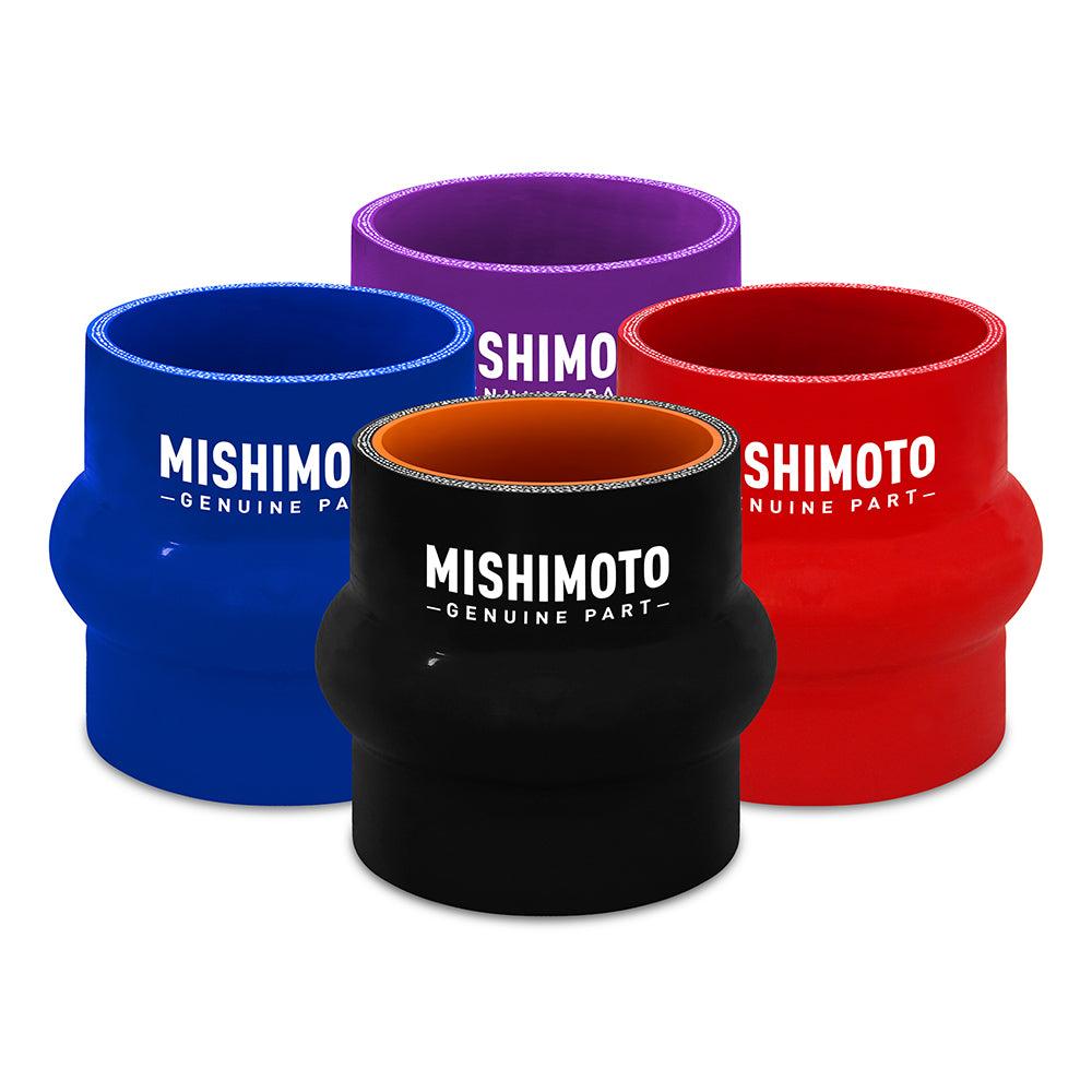 Mishimoto - Mishimoto Hump Hose Coupler, 2.5-in - Various Colors - MMCP-2.5HPBK