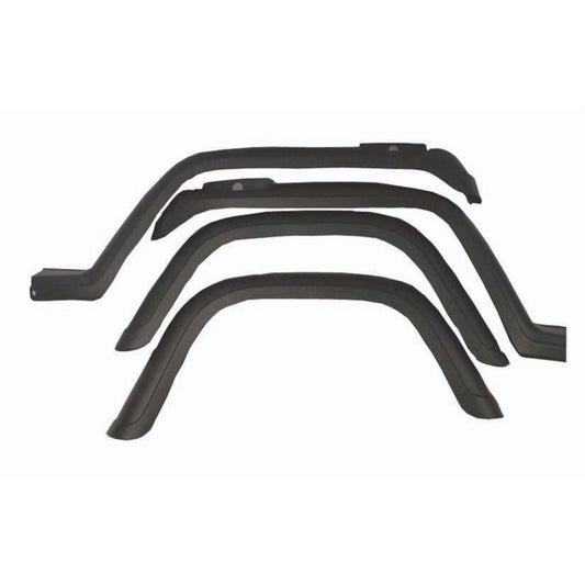 OMIX - Omix 4-Piece Fender Flare Kit- 87-95 Jeep Wrangler YJ - 11602.02